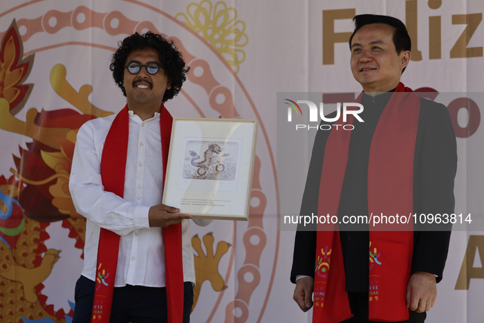 Chinese New Year Of The Dragon In Mexico City