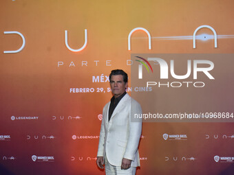Actor Josh Brolin is attending the photocall for ''Dune: Part Two'' at the Four Seasons Hotel in Mexico City, Mexico, on February 5, 2024. (