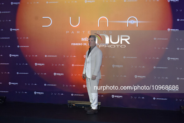 Actor Josh Brolin is attending the photocall for ''Dune: Part Two'' at the Four Seasons Hotel in Mexico City, Mexico, on February 5, 2024. 