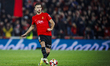 Jose Copete of RCD Mallorca is passing the ball during the Copa Del Rey Semi Final Leg One...