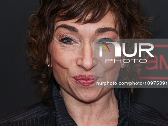 Naomi Grossman arrives at the Los Angeles Premiere Of AMC+'s 'The Walking Dead: The Ones Who Live' Season 1 held at the Linwood Dunn Theater...