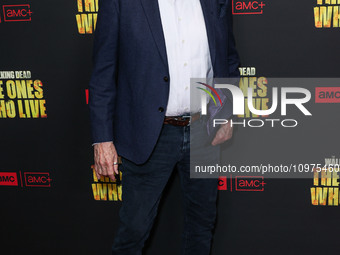 Terry O'Quinn arrives at the Los Angeles Premiere Of AMC+'s 'The Walking Dead: The Ones Who Live' Season 1 held at the Linwood Dunn Theater...