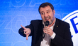 Deputy Prime Minister of Italy and Minister of Infrastructure and Transport Matteo Salvini...
