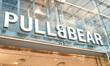 The Pull and Bear logo is displayed in Birmingham, UK, on February 11, 2024. 
