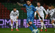 Gaston Pereiro of Ternana Calcio is playing during the 24th day of the Serie B Championshi...