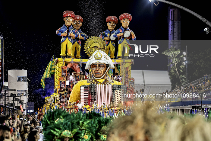 Parade of Samba Schools From The Sao Paulo