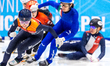 Xandra Velzeboer and Arianna Valcepina are competing in the women's 500m event on the firs...
