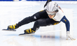 Yi Ra Seo is competing in the men's 500m event on the first day of the ISU World Cup Short...