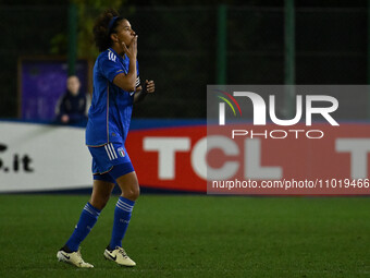 Sara Gama is playing in the Women's International Friendly Match between the Italy Women's National Team and the Ireland Women's National Te...