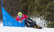 Tim Mastnak is competing in the FIS Snowboard World Cup parallel giant slalom in Jaworzyna...