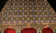 Tamil Hindu devotees are clearing the Sappram Chariot after the idols have been removed du...