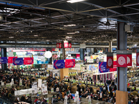 Crowds are filling the aisles at the International Agricultural Show in Paris, in Paris, France, on February 24, 2024, in Paris, France. (