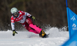 Weronika Dawidek is competing in the FIS Snowboard World Cup, parallel giant slalom, in Ja...