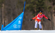 Gian Casanova is competing in the men's parallel slalom on the second day of the FIS Snowb...