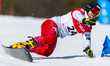 Oskar Kwiatkowski is competing in the men's parallel slalom on the second day of the FIS S...