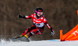 Jessica Pichelkastner is competing in the women's parallel slalom on the second day of the...