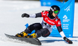Aurelie Moisan is competing in the women's parallel slalom on the second day of the FIS Sn...