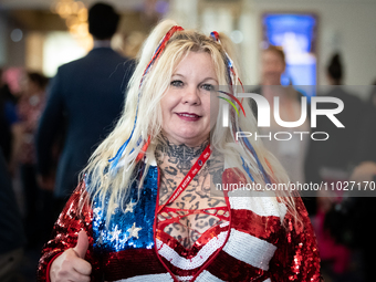 A woman who identified herself by her social media handle, Norse Kitten, attends the annual Conservative Political Action Conference (CPAC)... by Allison Bailey/NurPhoto