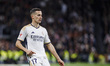 Lucas Vazquez of Real Madrid is gesturing during the LaLiga EA Sports match between Real M...