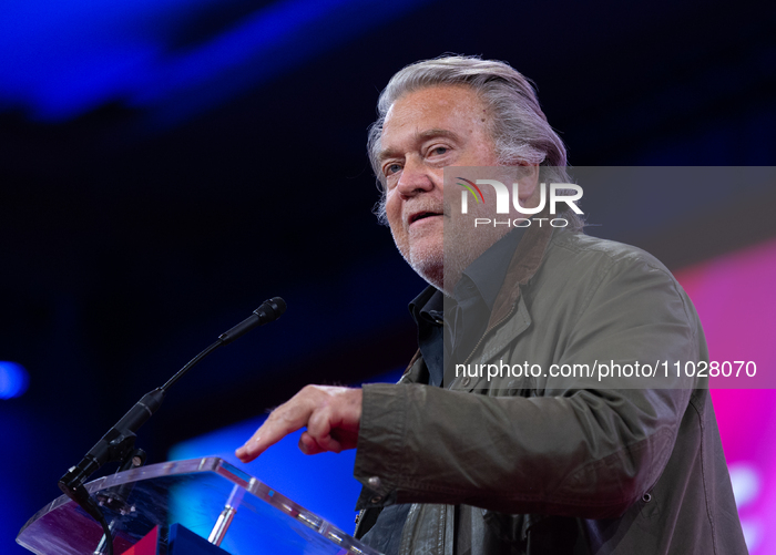 Steve Bannon Speaks At CPAC 2024