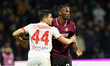 Simy of US Salernitana 1919 is playing in the Serie A TIM match between US Salernitana and...