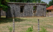 A house abandoned during the civil war remains in Manipay, Jaffna, Sri Lanka, serving as o...