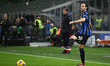 Matteo Darmian of FC Inter is playing during the Italian Serie A football match between In...