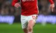 Harry Toffolo of Nottingham Forest is running with the ball during the FA Cup Fifth Round...