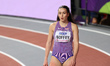 Isabelle Boffey of Great Britain is competing in the 800 meters event at the World Athleti...