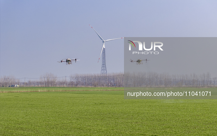 Drone Agriculture in Suqian