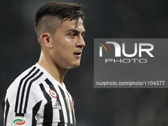 Paulo Dybala (21) during the serie A match  between Juventus FC and US Sassuolo Calcio  at the Juventus  Stadium of Turin on  march 11, 2016...
