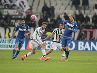 Claudio Marchisio (8) and Davide Biondini (8) during the serie A match  between Juventus FC and US Sassuolo Calcio  at the Juventus  Stadium...