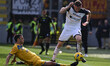Federico Baschirotto of U.S. Lecce is playing during the 27th day of the Serie A Champions...