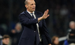 Massimiliano Allegri, the head coach of Juventus FC, is watching the Serie A TIM match bet...