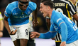 Victor Osimhen of SSC Napoli is playing during the Serie A TIM match between SSC Napoli an...