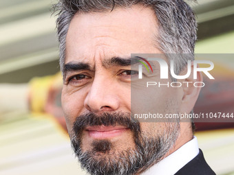 Omar Chaparro arrives at the World Premiere Of DreamWorks Animation And Universal Pictures' 'Kung Fu Panda 4' held at AMC The Grove 14 on Ma...