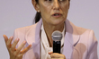 Claudia Sheinbaum Pardo, the candidate for the Presidency of Mexico from the Let's Keep Ma...
