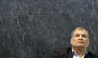 Former President of Ecuador, Rafael Correa, is reacting during the conversation ''The Role...