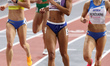 Laviai Nielsen of Great Britain is competing in the 4x400 meters relay and the 400 meters...