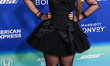 Ice Spice arrives at the 2024 Billboard Women In Music held at the YouTube Theater at SoFi...