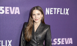 Sophia Bush is attending Netflix's ''Girls5eva'' Season 3 premiere at the Paris Theater in...