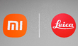 The Xiaomi and Leica logos are being displayed together at Xiaomi's pavilion at the Mobile...