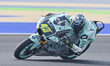 Spanish Moto2 rider Xavier Artigas and the Forward Team are in action during a practice se...