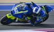 Spanish Moto2 rider Jeremy Alcoba and the Yamaha VR46 Master Camp Team are in action durin...