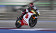 Thailand's Moto2 rider Somkiat Chantra is in action with IDEMITSU Honda Team Asia during t...