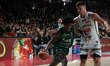 Gabe Brown, number 44 of Openjobmetis Varese, is 25 years old and is playing during the LB...