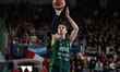 Hugo Besson, number 25 of Openjobmetis Varese, is playing during the LBA Italy Championshi...