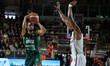 Tomas Woldetensae, number 25 of Openjobmetis Varese, is playing during the LBA Italy Champ...