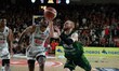 Niccolo Mannion of Openjobmetis Varese is playing in the LBA Italy Championship match betw...
