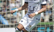 Rogelio Funes Mori of Pumas UNAM is controlling the ball during the 11th round match betwe...